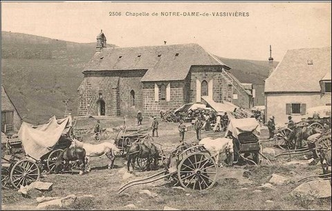 La chapelle de Vassivière (Photo ancienne).