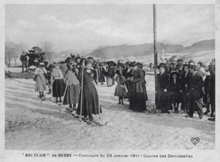 Course des demoiselles Super Besse - 1911