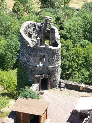 Visite château de Murol.